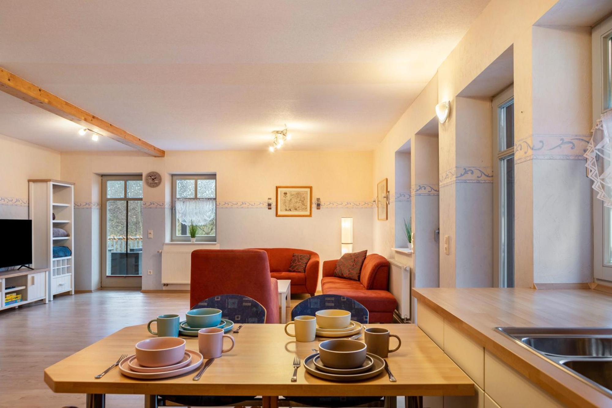 Ferienwohnung 1 Hof Schaefer 발트에크 외부 사진