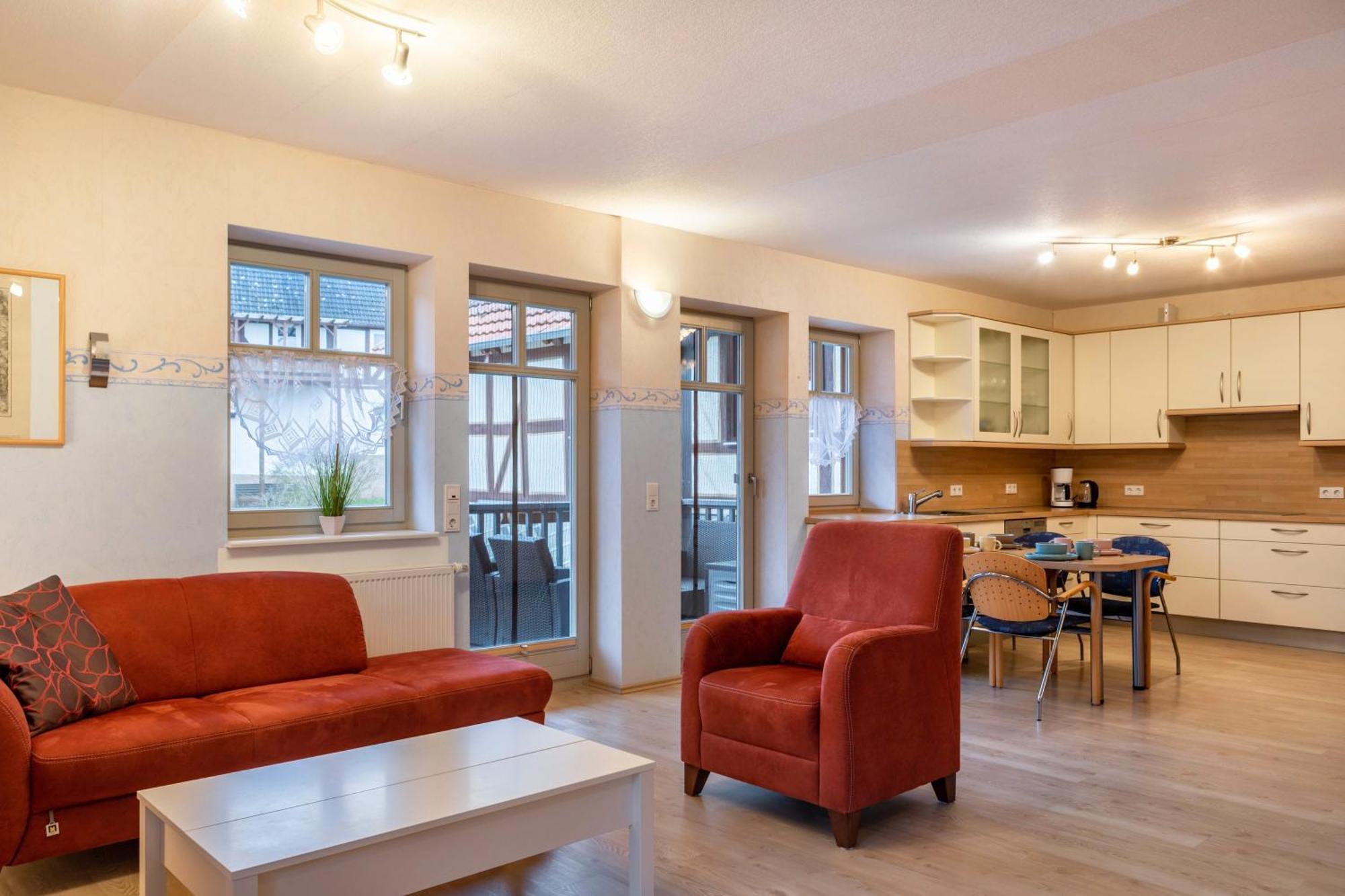 Ferienwohnung 1 Hof Schaefer 발트에크 외부 사진